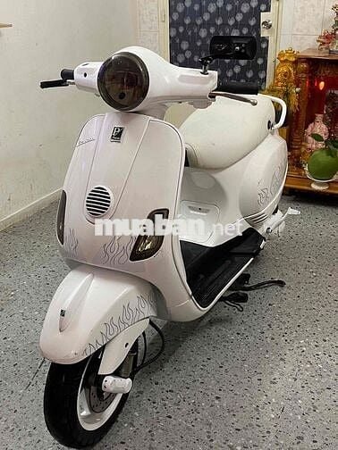 Piaggio Vespa Trắng Đã sử dụng