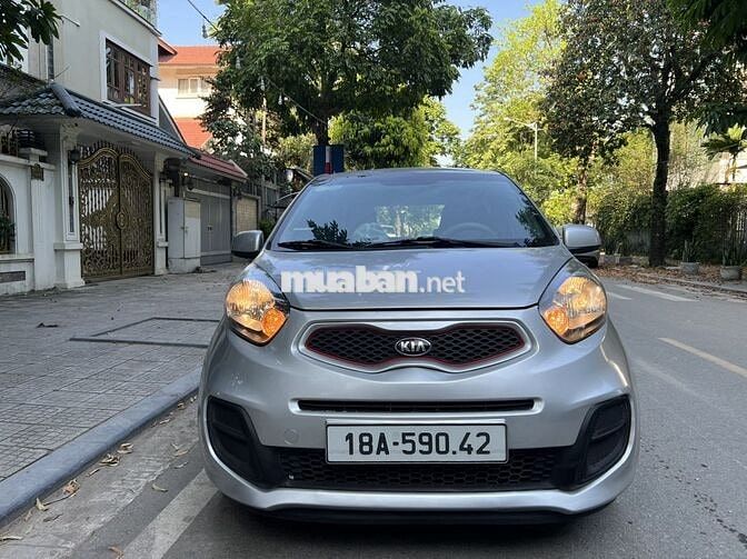 Kia Morning 2015 Bạc Số sàn