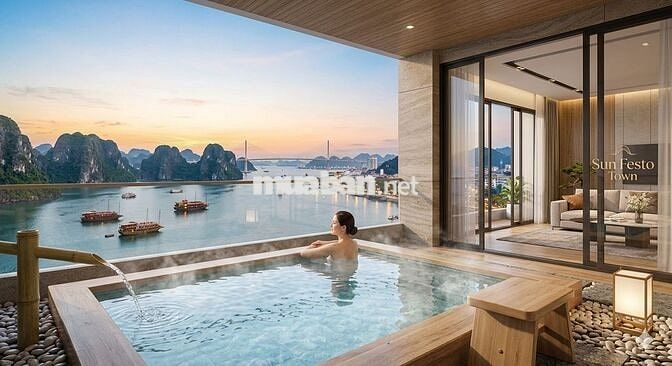 Căn hộ Onsen trị liệu, đầu tiên & *** tại Quảng Ninh