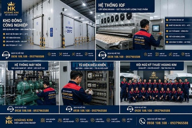 SỬA MÁY LẠNH CÔNG NGHIỆP - MÁY NÉN BITZER 24/7
