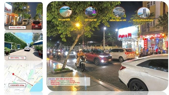 BÁN NHÀ GÓC 2 MẶT TIỀN 39 NGÔ MÂY, P. QUY NHƠN NAM (BIỂN QUY NHƠN)