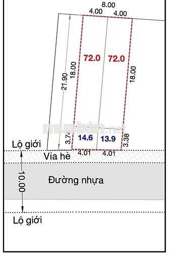 Bán gấp Đất hẻm 154 Vườn Lài cách sông Vàm Thuật 10 ngày công chứng