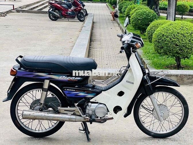 Honda Dream lùn Trắng Đen Tím