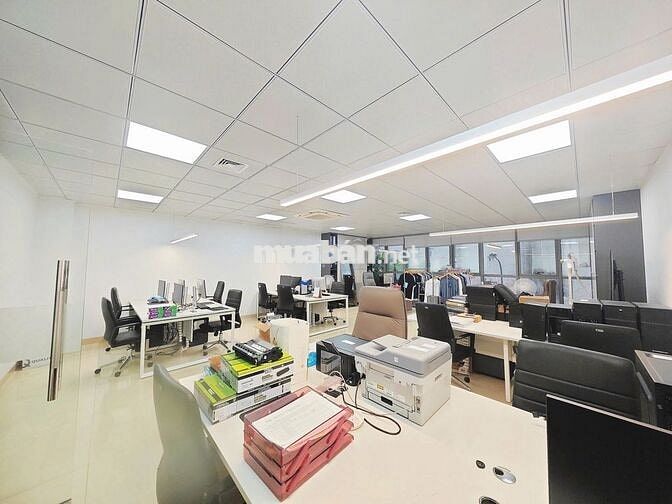 Cho thuê văn phòng tại phố Dương Khuê sàn 60m2 nhà xây mới 