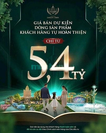 Bán nhà dự án vinhomes Saigon Park. Hóc Môn tphcm 