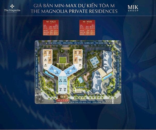Căn hộ 6 sao từ 99-139tr/m2 cách phố cổ 10 phút di chuyển thang máy