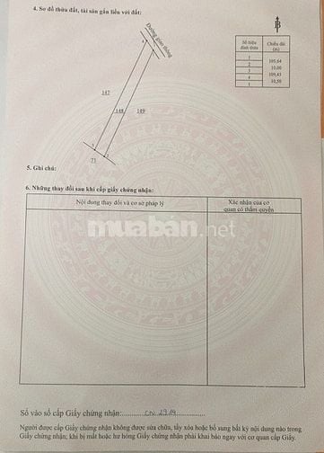 Bán 1.003m2 đất cây lâu năm phú hoà.Tp Đồng Nai