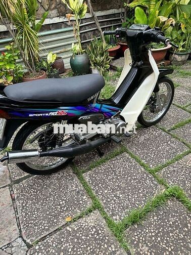 Yamaha YAss 110 Đen, Trắng