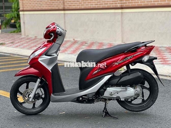 Honda Vision 2012 màu Đỏ den len ken moi 95 %