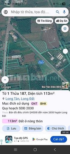 Đất Vàng,  Ngay Khu Công Nghiệp Đất Đỏ