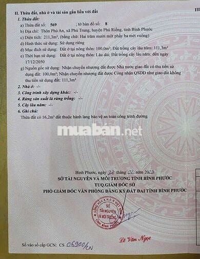 BÁN NHANH LÔ ĐẤT MẶT TIỀN ĐƯỜNG NHỰA – GIÁ CHỈ 90 TRIỆU