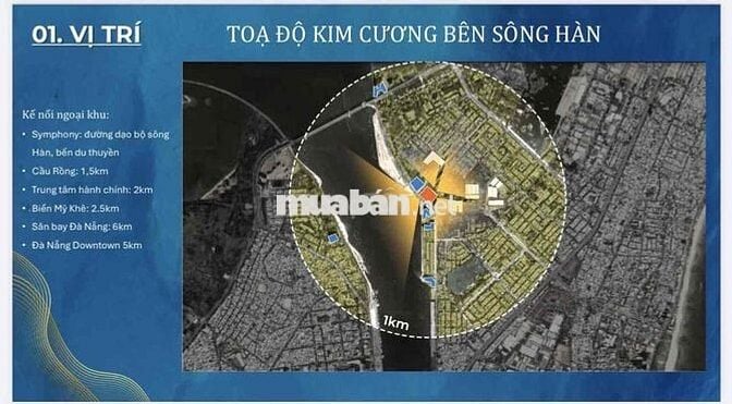 Căn hộ Sông Hàn Đà Nẵng giá 2tỷ cho thuê 20tr / tháng