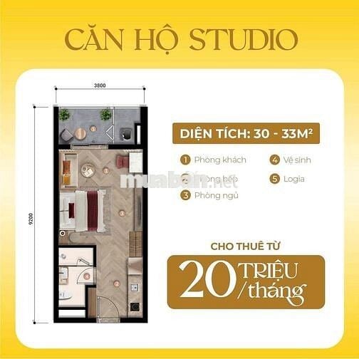 Căn hộ Sông Hàn Đà Nẵng giá 2tỷ cho thuê 20tr / tháng
