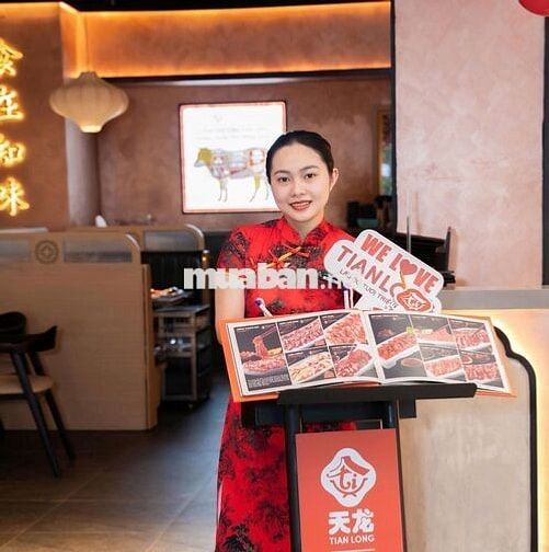 KHAI TRƯƠNG-TUYỂN 30 PHỤC VỤ/PHA CHẾ LƯƠNG TIP CAO