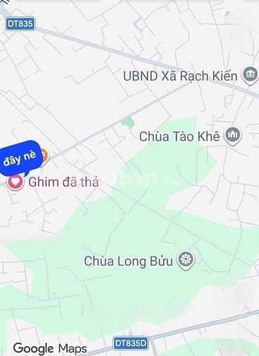 ĐẤT MẶT TIỀN đường Long Khê Phước Vân