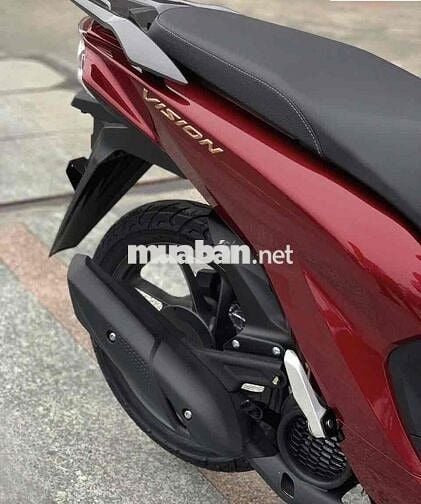 Honda Vision Cao cấp màu Đỏ