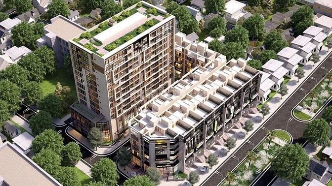 Toà 6T + 1 hầm thang máy vị trí đắc địa Mp Hào Nam vỉa hè rộng kd tốt