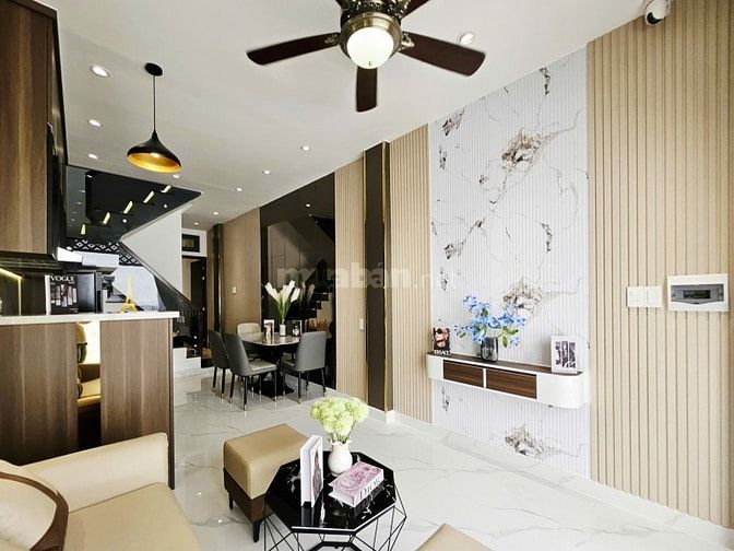 5.CHỈ 4.98 TỶ - HẺM Ô TÔ  4M THÔNG - LÊ ĐỨC THỌ- GÒ VẤP – FULL NỘI THẤ