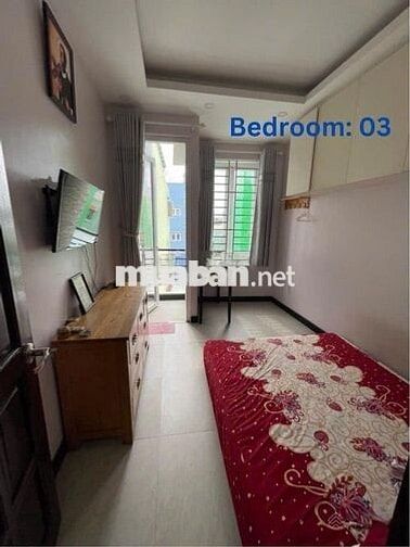 Cho Thuê Nhà 3PN CMT8  ĐẦY ĐỦ NỘI THẤT