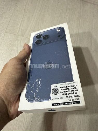 📱 IPHONE 17 PROMAX XANH 256GB