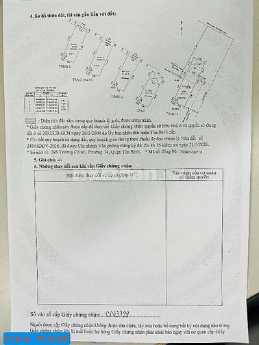 BÁN TOÀ NHÀ VĂN PHÒNG MẶT TIỀN : 295 TRƯỜNG CHINH - P. 14 - Q.TÂN BÌNH