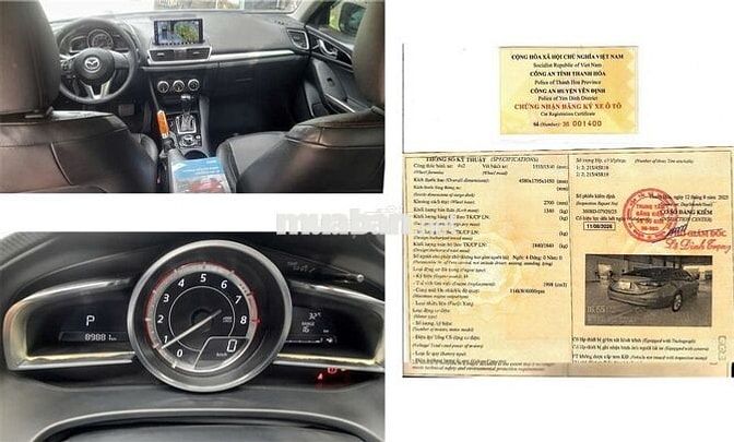Mazda 3 Premium 15 Xám 8988 km