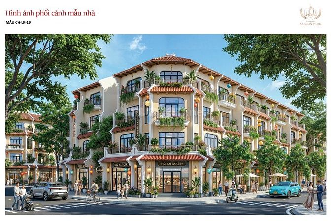 Bán BT Vinhomes Saigon Park, 4 tỷ, 197m2, view đẹp bao đẹp