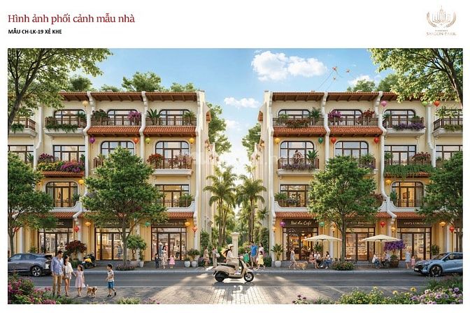 Bán BT Vinhomes Saigon Park, 4 tỷ, 197m2, view đẹp bao đẹp