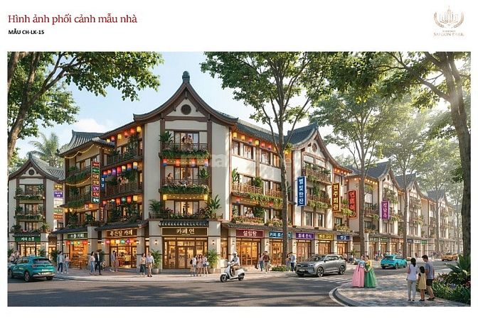 Bán BT Vinhomes Saigon Park, 4 tỷ, 197m2, view đẹp bao đẹp
