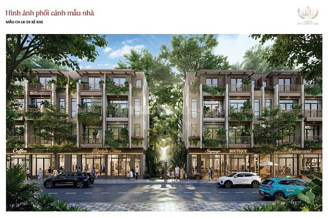 Bán BT Vinhomes Saigon Park, 4 tỷ, 197m2, view đẹp bao đẹp