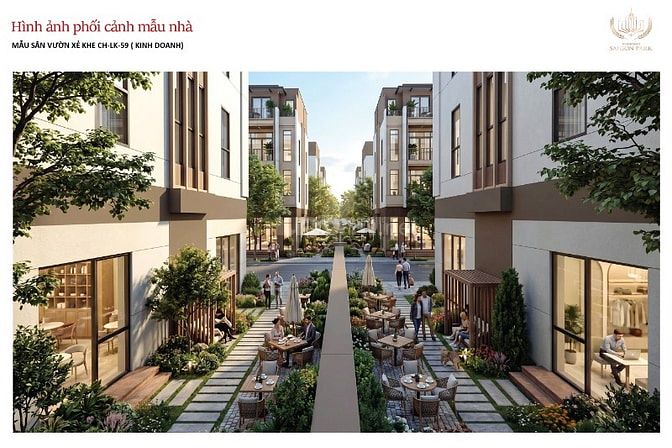 Bán BT Vinhomes Saigon Park, 4 tỷ, 197m2, view đẹp bao đẹp