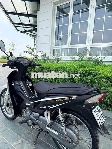 Honda Blade 110 Đen trắng Nguyên bản