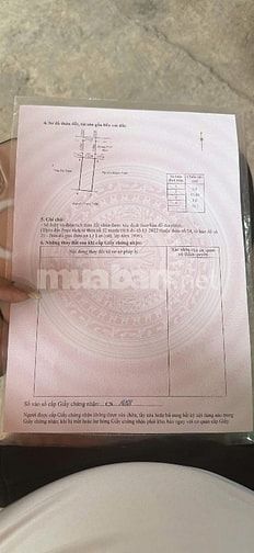 Đất thổ cư, mặt đường nhựa 10m