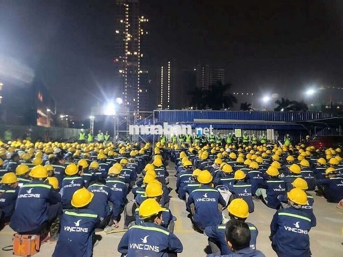VINGROUP TUYỂN CÔNG NHÂN, BAO ĂN Ở, CẢ THỢ VÀ PHỤ