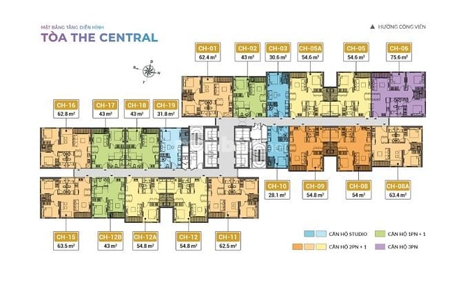 chính chủ bán căn hộ I3 Smart city 2 PN 1wc giá cắt lỗ 4,x tỷ 