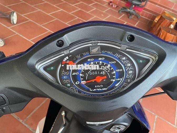 Honda Wave Alpha 2024 Xanh chạy 14km