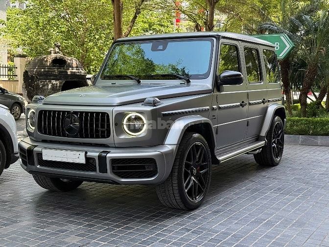 Bán xe Mercedes Benz G63 AMG, sản xuất 2021, màu xám nhám, xe mới đẹp