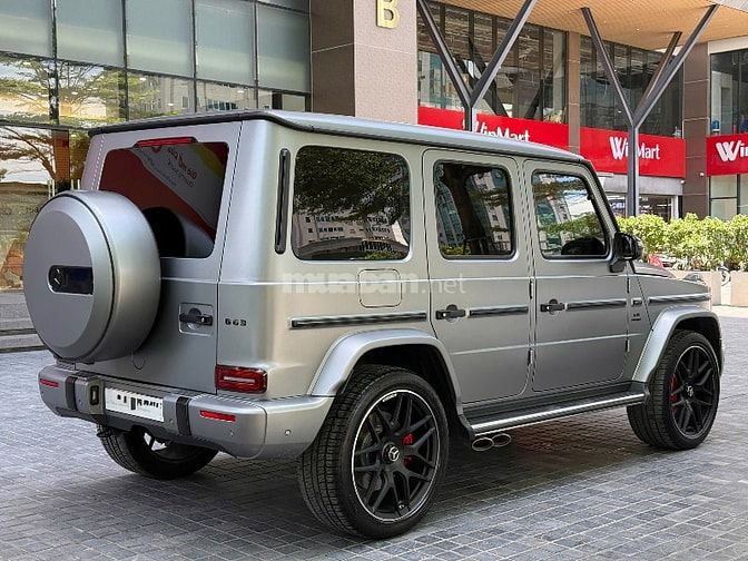 Bán xe Mercedes Benz G63 AMG, sản xuất 2021, màu xám nhám, xe mới đẹp