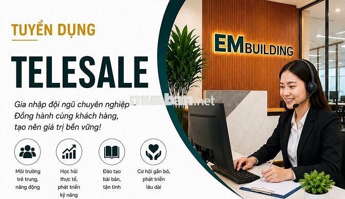 TÂN BÌNH _ NHÂN VIÊN CSKH _ TELESALE _ KO CẦN KN