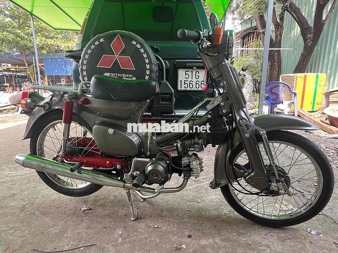 Xe máy Cup 81 màu Xám