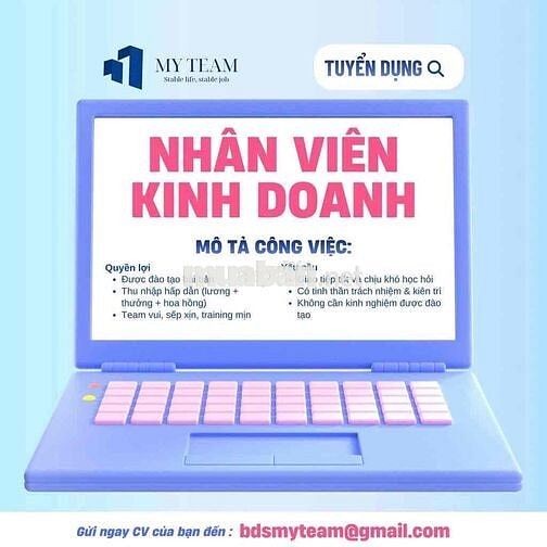 [KO CẦN KN] NHÂN VIÊN KINH DOANH