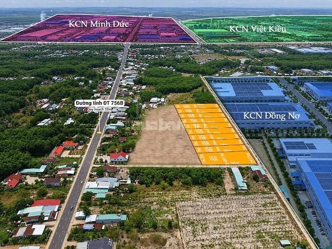 HOT HOT – ĐẤT KCN ĐỒNG NƠ – GIÁ RẺ ĐẦU TƯ 