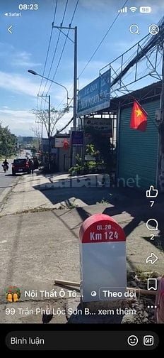 CẦN BÁN GẤP NHÀ MẶT TIỀN TRẦN PHÚ- LỘC SƠN - BẢO LỘC - LÂM ĐỒNG.