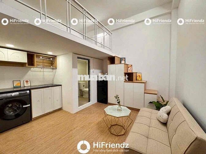 PHÒNG GÁC CAO FULL NỘI THẤT TỪ A TỚI Z GẦN ĐHOC CÔNG THƯƠNG VÀ VHU