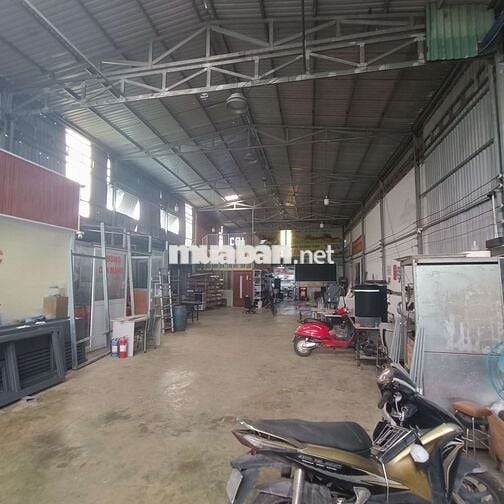Xưởng+ Văn phòng 600m2 An Phú Đông giáp Gò Vấp Có điện năng lượng 