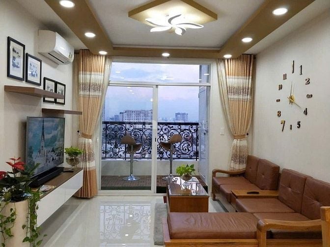 Chung cư Quang Trung, GV: 85m2, 3p ngủ, full NT, 10,5tr/tháng