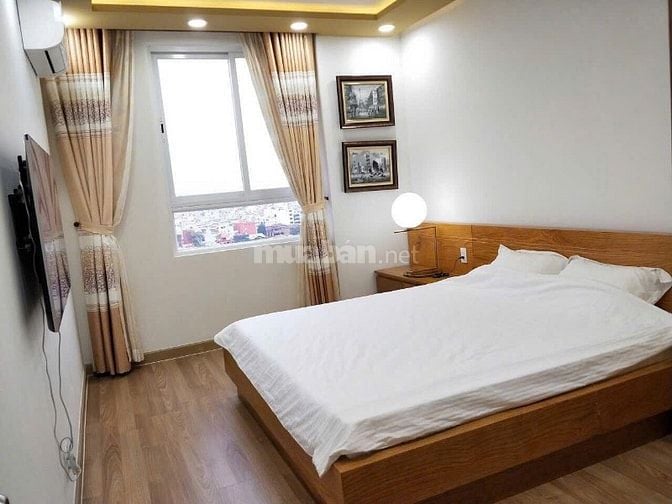 Chung cư Quang Trung, GV: 85m2, 3p ngủ, full NT, 10,5tr/tháng