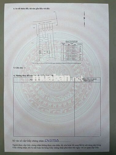 GIA ĐÌNH CẦN BÁN LÔ ĐẤT FULL THÔ CƯ DT:  5 X 20 ĐƯƠNG BÊTÔNG 6M THÔNG