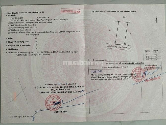 BÁN NHÀ 1 MÊ MỚI HOÀN THIỆN – HẺM 719 ĐÀO TẤN – NHƠN PHÚ – QUY NHƠN