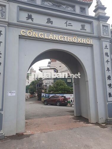 Đất thổ cư vuông đẹp , đã cấp phép đang xây dựng đường oto rộng 5m